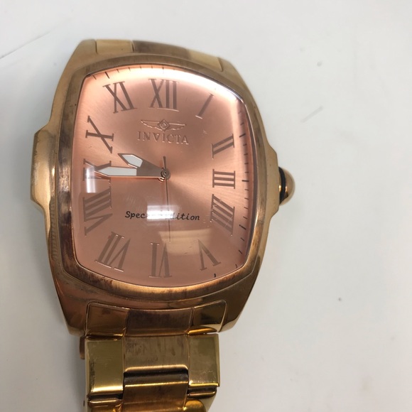 Invicta Men's Watch Special Edition Gold with Rose Gold Face 15194 - Picture 2 of 9